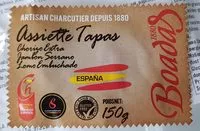 Mängden socker i Assiette Tapas