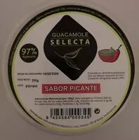 Mängden socker i Guacamole sabor picante