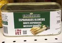 Mängden socker i Esparragos blancos