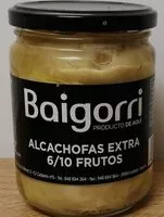 Mängden socker i Alcachofas