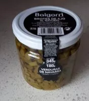 Mängden socker i Brotes de ajo natural