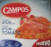 Mängden socker i Filetes de Atún con Tomate