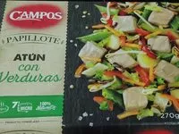 Mängden socker i Atún con verduras en papillote
