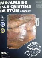 Mängden socker i Mojama de Isla Cristina de atún