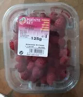 Mängden socker i Fresh Raspberries 125G 1 / 8 1KG / Box