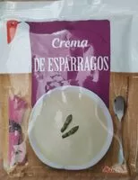 Mängden socker i Crema deshidratada de espárragos