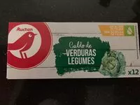 Mängden socker i Caldo de verduras légumes