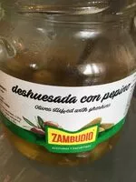 Mängden socker i Olives vertes et cornichons