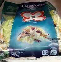 Mängden socker i Ensalada 4 estaciones