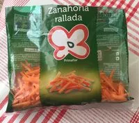 Mängden socker i Zanahoria rallada