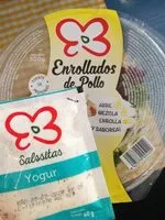 Mängden socker i Salsa yogur enrollados pollo
