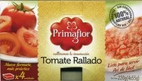 Mängden socker i Tomate natural rallado "Primaflor"