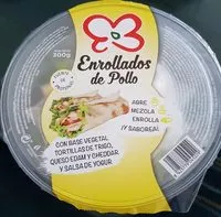 Mängden socker i Enrollados de pollo