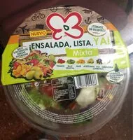 Mängden socker i Ensalada mixta