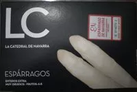 Mängden socker i Espárragos enteros extra muy gruesos