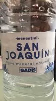Mängden socker i Agua Mineral Natural Manantial San Joaquin