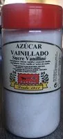 Mängden socker i Sucre vanilliné