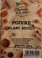 Mängden socker i Poivre blanc moulu