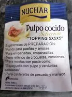 Mängden socker i Pulpo cocido selección topping 5X5x5
