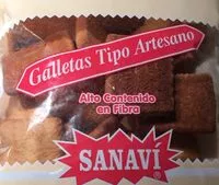 Mängden socker i Galletas tipo artesano