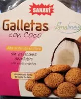 Mängden socker i Galletas con coco sin azúcares