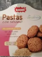 Mängden socker i Pastas con sesamo