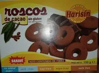 Mängden socker i Roscos de cacao sin gluten