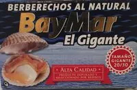 Mängden socker i Berberechos al natural