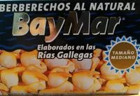 Mängden socker i Berberechos al natural