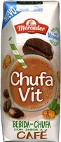 Mängden socker i Bebida de chufa con sabor a café