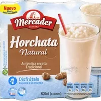 Mängden socker i Horchata natural granizada sin gluten