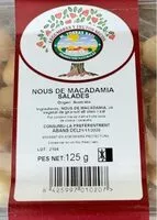 Mängden socker i Nueces de macadamia saladas