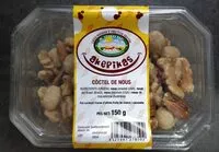 Mängden socker i Cóctel de nueces