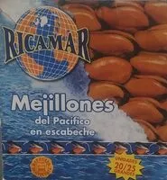 Mängden socker i Mejillones en escabeche