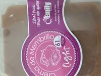 Mängden socker i Crema membrillo light Emily