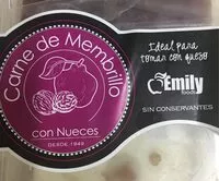 Mängden socker i Carne de Membrillo con Nueces