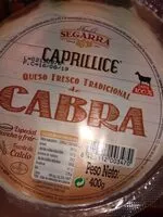 Mängden socker i Queso de cabra