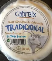 Mängden socker i Queso de cabra tierno