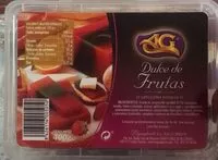 Mängden socker i Dulce de frutas