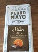 Mängden socker i Chocolate negro con naranja confitada