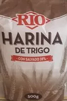 Mängden socker i Harina de trigo