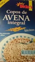 Mängden socker i Copos de avena integral