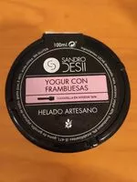 Mängden socker i Yogur con frambuesa