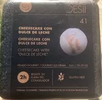 Mängden socker i Cheesecake con dulce de leche