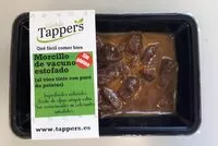 Mängden socker i TAPPERS - Morcillo de ternera estofado con puré de patatas