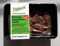 Mängden socker i TAPPERS - Entraña argentina asada con patatas rústicas