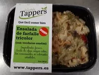 Mängden socker i Ensalada de farfalle tricolor con verduras asadas