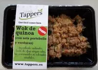 Mängden socker i TAPPERS - Wok de quinoa, portobello y verduras
