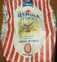 Mängden socker i Harina de trigo