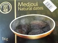 Mängden socker i Dátiles Medjoul